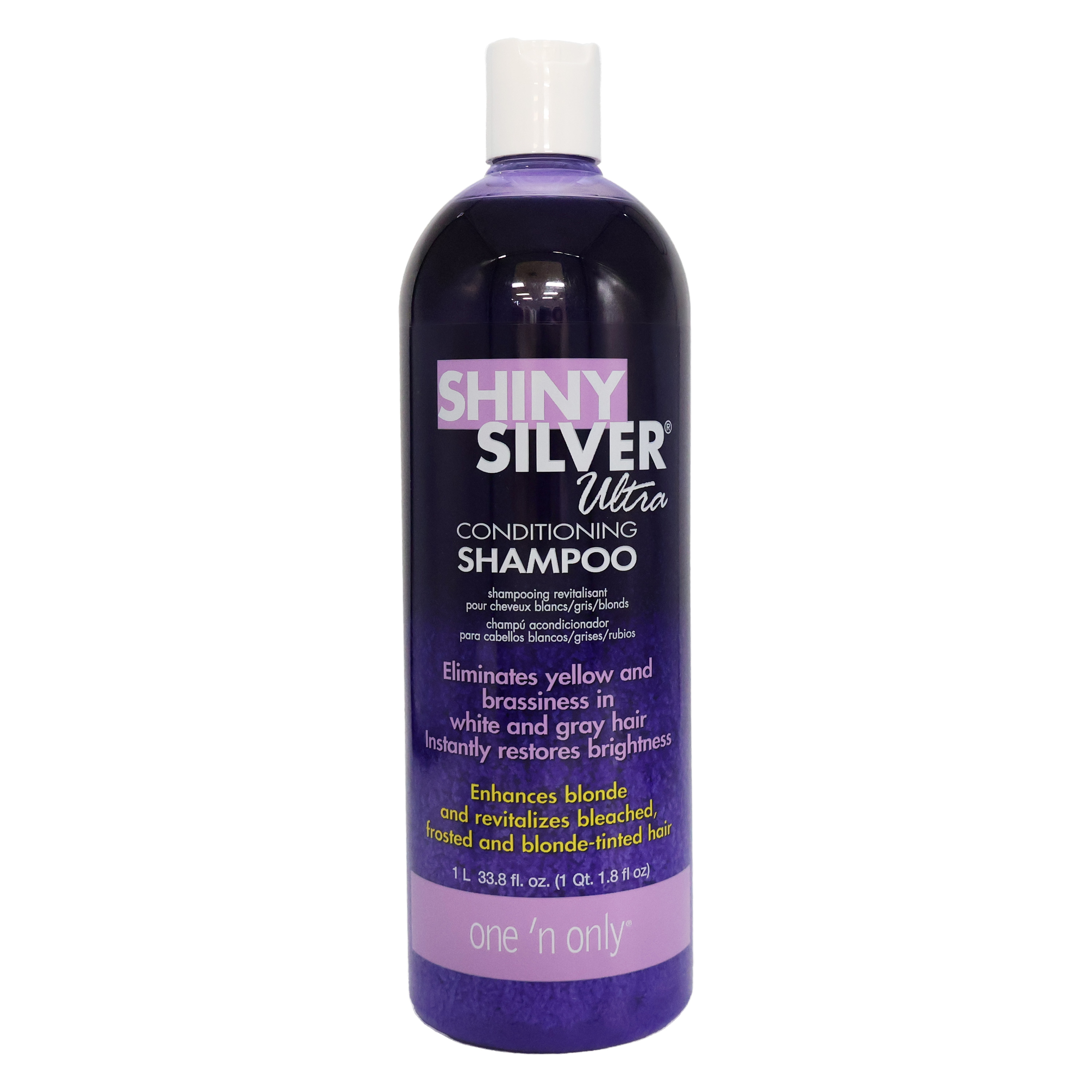 One N Only Shiny Silver Ultra Conditioning Shampoo, 33.8 Oz. - image 1 of 2