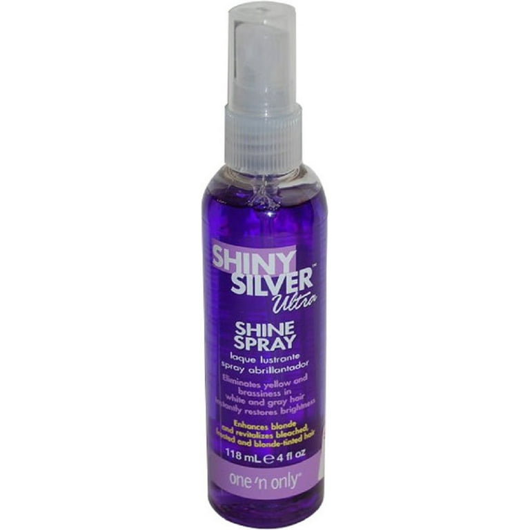 ONE 'N ONLY Shiny Silver Shine Spray (4oz) ONE 'N ONLY Shiny Silver Shine Spray (4oz)