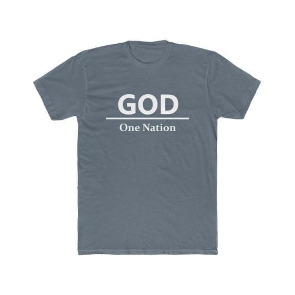 One Nation Under God, Christian Shirt, Comfortable Shirt