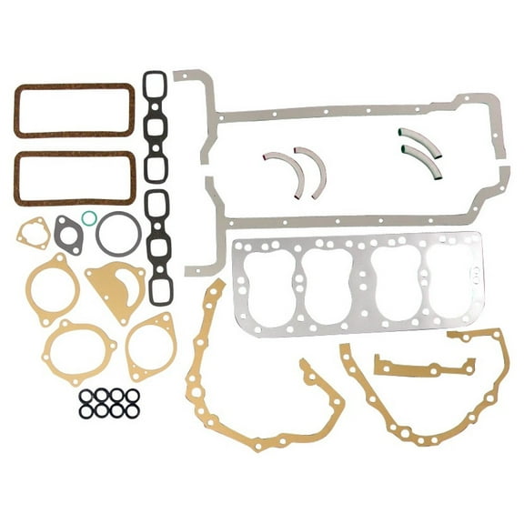 RAParts One New Aftermarket Engine Overhaul Gasket Set w/ Metal Head Gskt Fits Ford Tractor 2N 8N 9N