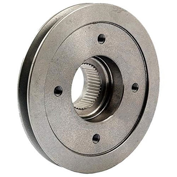 One New Crankshaft Pulley Fits Massey Ferguson 165, 175, 180, 180-4, 255, 265, 274-4, 275, 282, 283UK, 294-4, 3065, 3070, 375, 383, 390, 390T, 393, 398, 50C, 50H, 50HX, 6000, 60H M