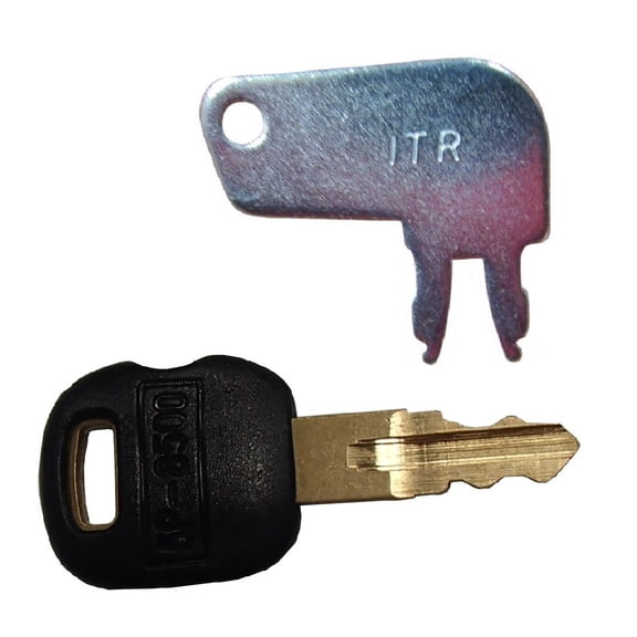 RAParts 5P8500 Ignition Key and 8H5306 Master Disconnect Key Set Fits Caterpillar Heavy Equipment