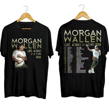 One Night At A Time Morgan Wallen 2024 Tour T-Shirt For Fan All Size S-3XL
