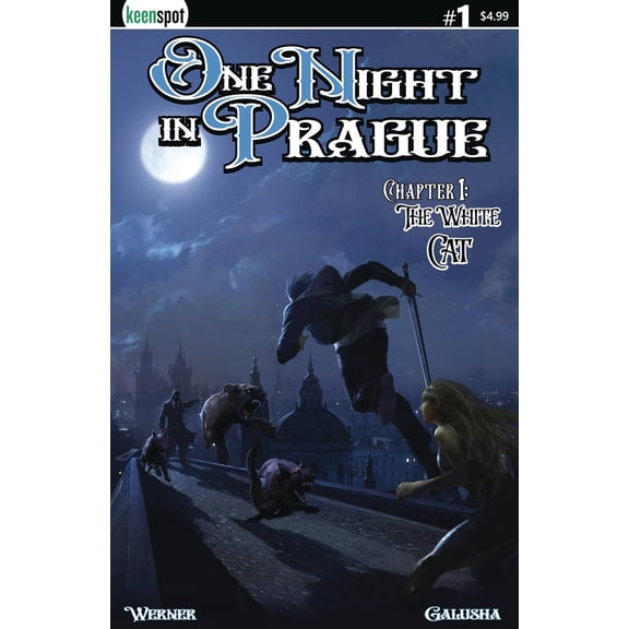 One Night In Prague #1 Cvr B Dan Hee Ryu Keenspot Entertainment Comic Book