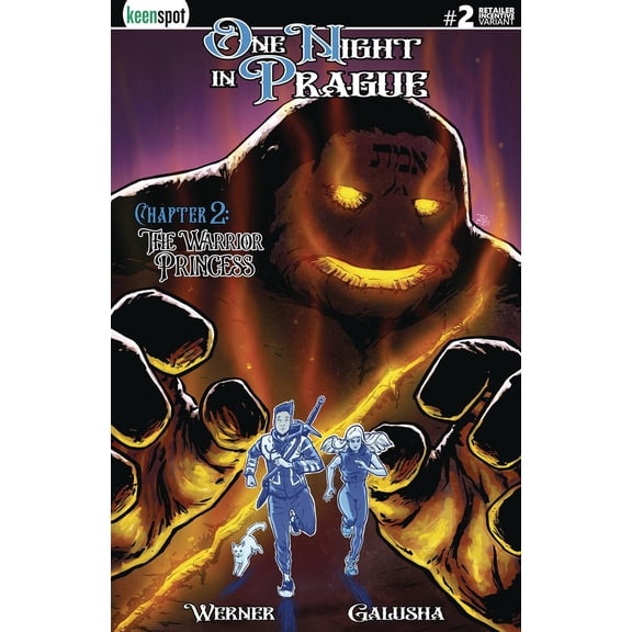 One Night In Prague #2 Cvr B Galusha 4 Copy Incv (net) Keenspot Entertainment Comic Book