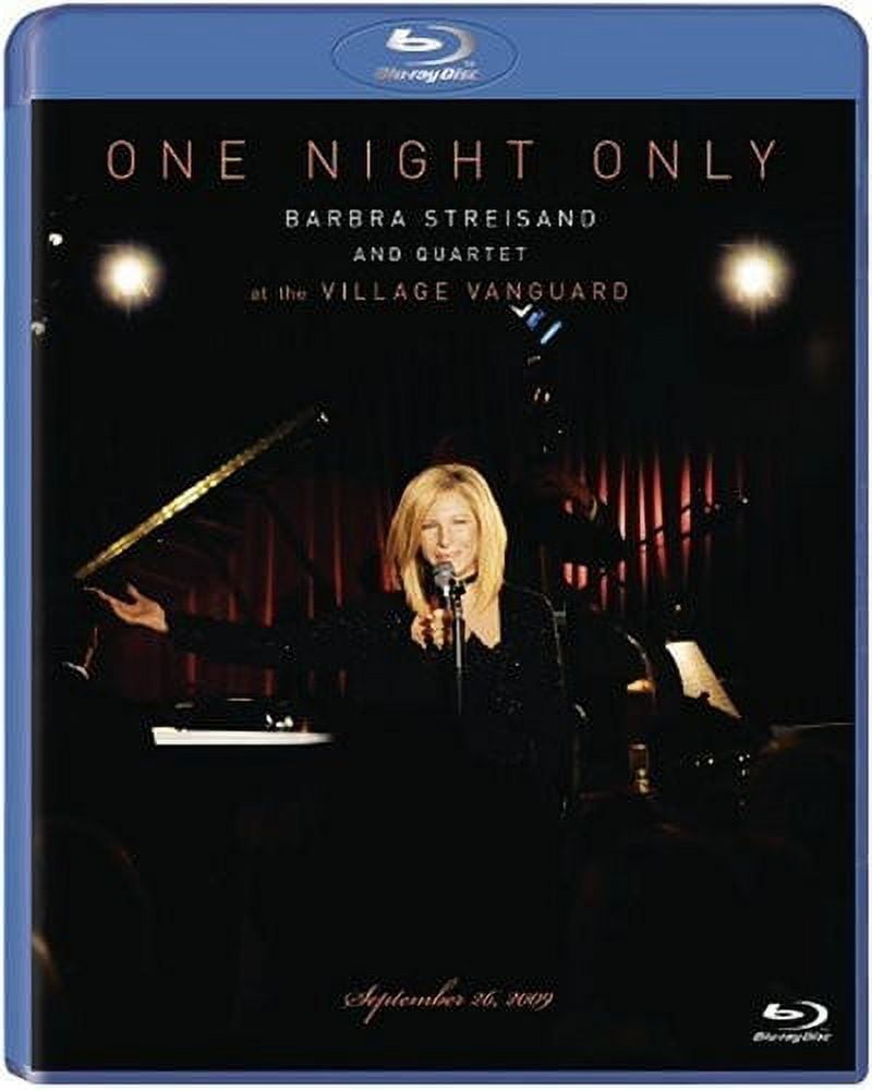 One Night Only: Barbra Streisand and Quartet at the Village Vanguard (Blu-ray), Sony, Music & Performance