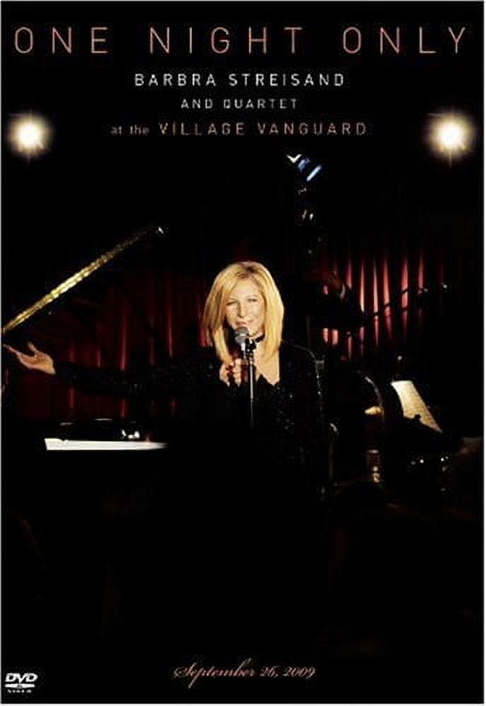 SONY MUSIC One Night Only: Barbra Streisand and Quartet at the Village Vanguard (DVD), Sony, Music & Performance