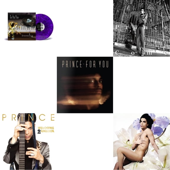 One Nite Alone(Solo Piano & Voice By Prince) (Purple LP Vinyl) & Welcome 2 America (2LP) & For You & Come & Lovesexy