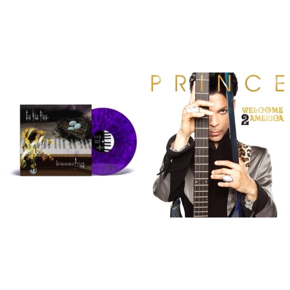 One Nite Alone(Solo Piano & Voice By Prince) (Purple LP Vinyl) & Welcome 2 America (2LP)