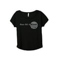 thumbnail image 1 of One Of A Kind Women's Fashion Slouchy Dolman T-Shirt Tee Heather Black X-Large, 1 of 4