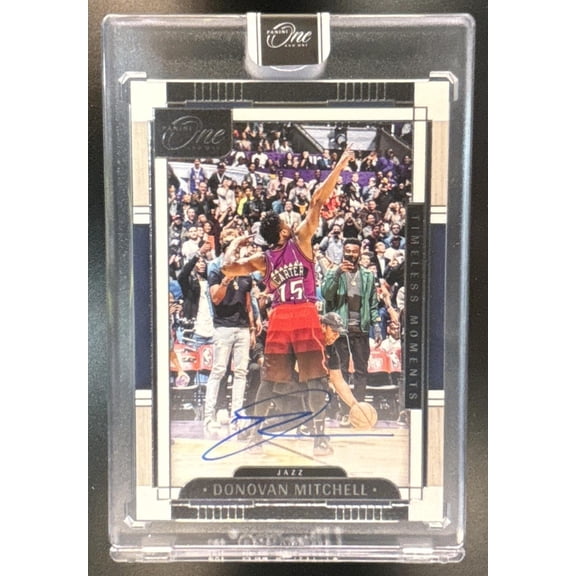 One & One Basketball Donovan Mitchell #TMA-DVM Timeless Moments Autographs