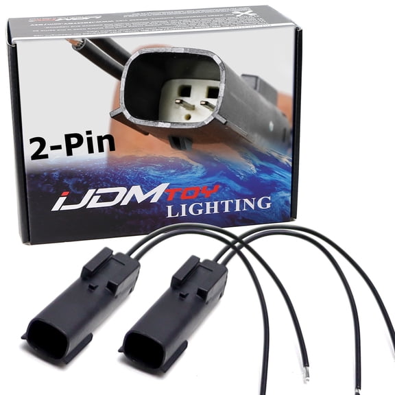 One Pair 2-Pin MX150 Male Connector Adapter w/ 5-Inch Wire Leads Pigtail, 12V 22A Multi-Purpose Electrical Connector Wire Harness