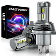 thumbnail image 1 of One Pair 9003/H4 LED Headlight Bulbs Conversion Kit High&Low Beam 6500K Bright White CHUSYYRAY, 1 of 12