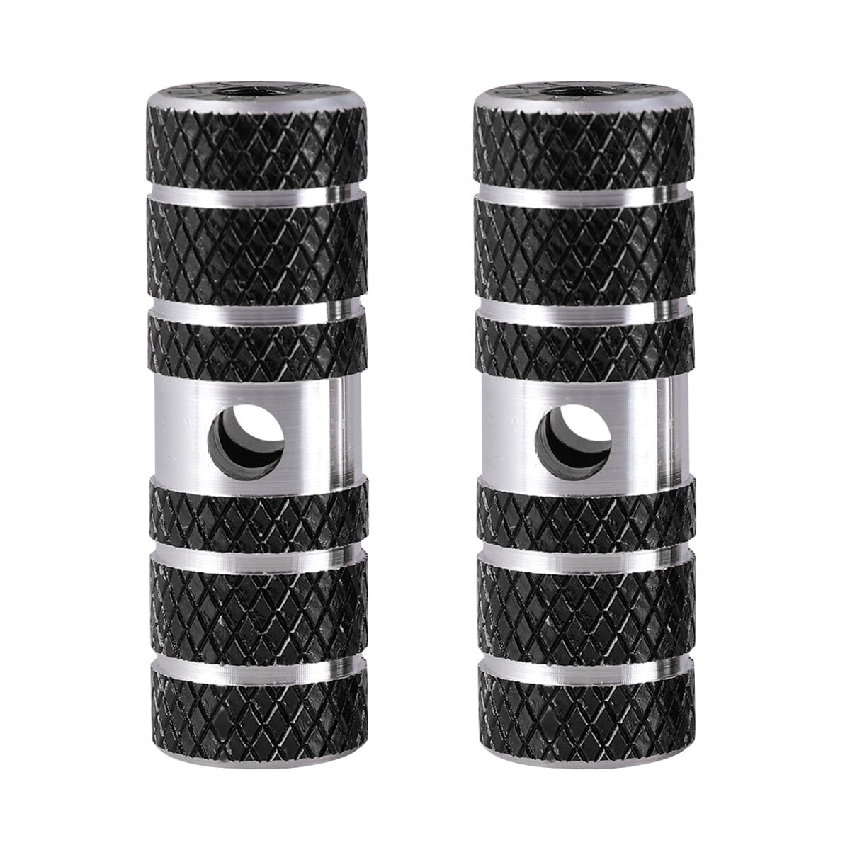 One Pair Aluminum Alloy Bike Cylinder Seat Axle Stunt Pegs for Mountain