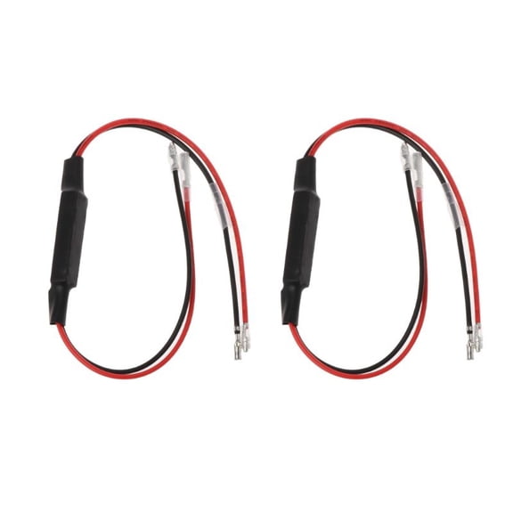 One Pair Cement Load Resistors For Motorcycle Turn Signal DC 12V 10W Cement resistance 10 Ohm