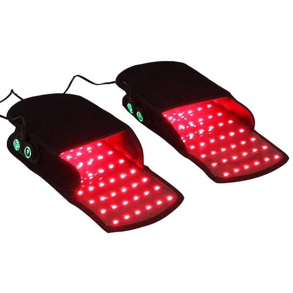 One Pair Of Infrared Light for Feet Toes Instep Pain LED Red Light Slippers