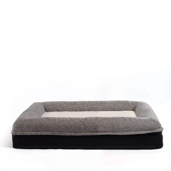 One Paw, Arno Dog Bed in Box, Small/Medium Lounge Bed with Memory Foam