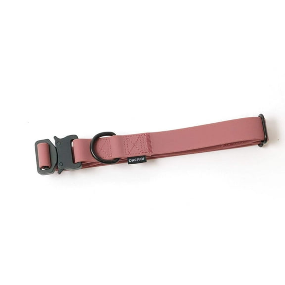 One Paw Silicone Dog Collar with Metal Buckle – Water-Repellent, Durable, Stylish | Available in Multiple Sizes