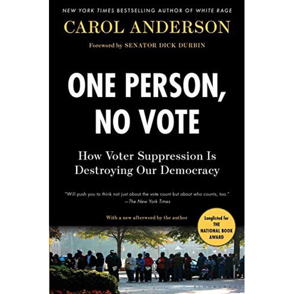 Pre-Owned One Person, No Vote: How Voter Suppression Is Destroying Our Democracy (Paperback) 1635571391 9781635571394
