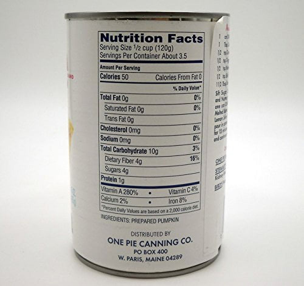 OnePie Pumpkin pie filling