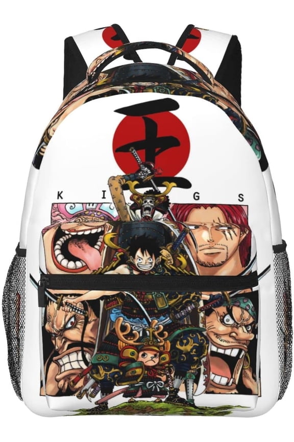 One Piece 1 Rucksack Anime Backpack Lightweight School Travel Multifunctional Unisex Celebration Backpack L63