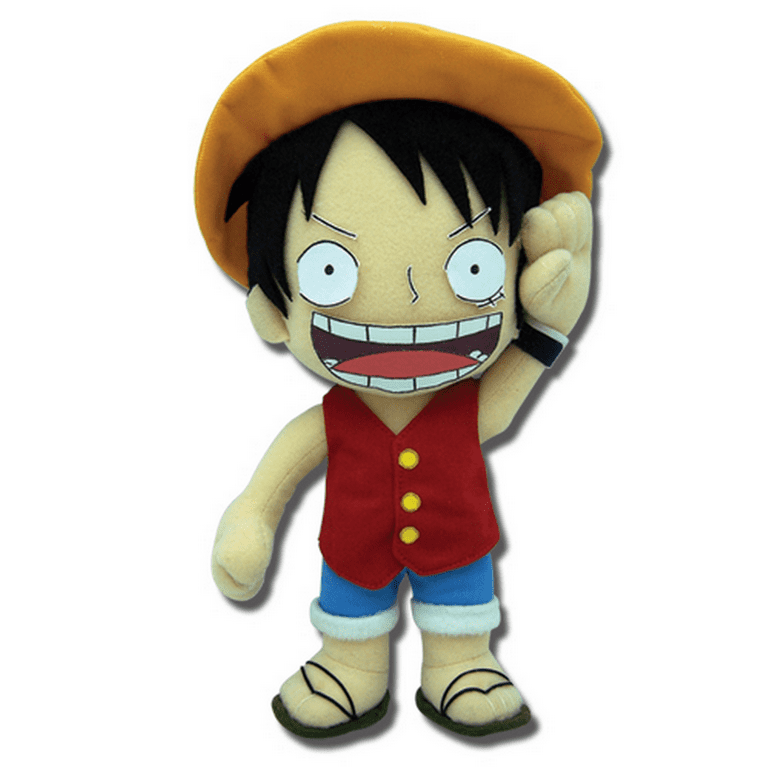 One Piece 10 Luffy Cute Anime Plushie Stuffed Animal Toy