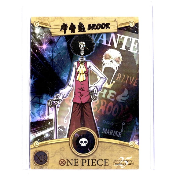 2022 One Piece 25th Anniversary Brook Holofoil Trading Card English