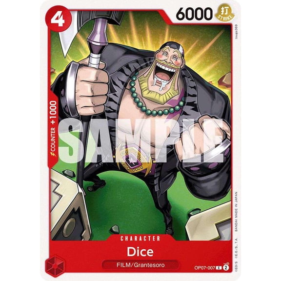 One Piece 500 Years in the Future Common Dice OP07-007