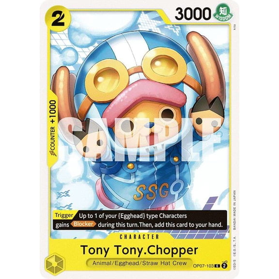 One Piece 500 Years in the Future Common Tony Tony.Chopper OP07-103