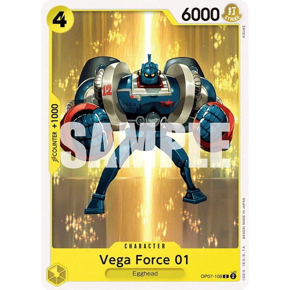 One Piece 500 Years in the Future Common Vega Force 01 OP07-108