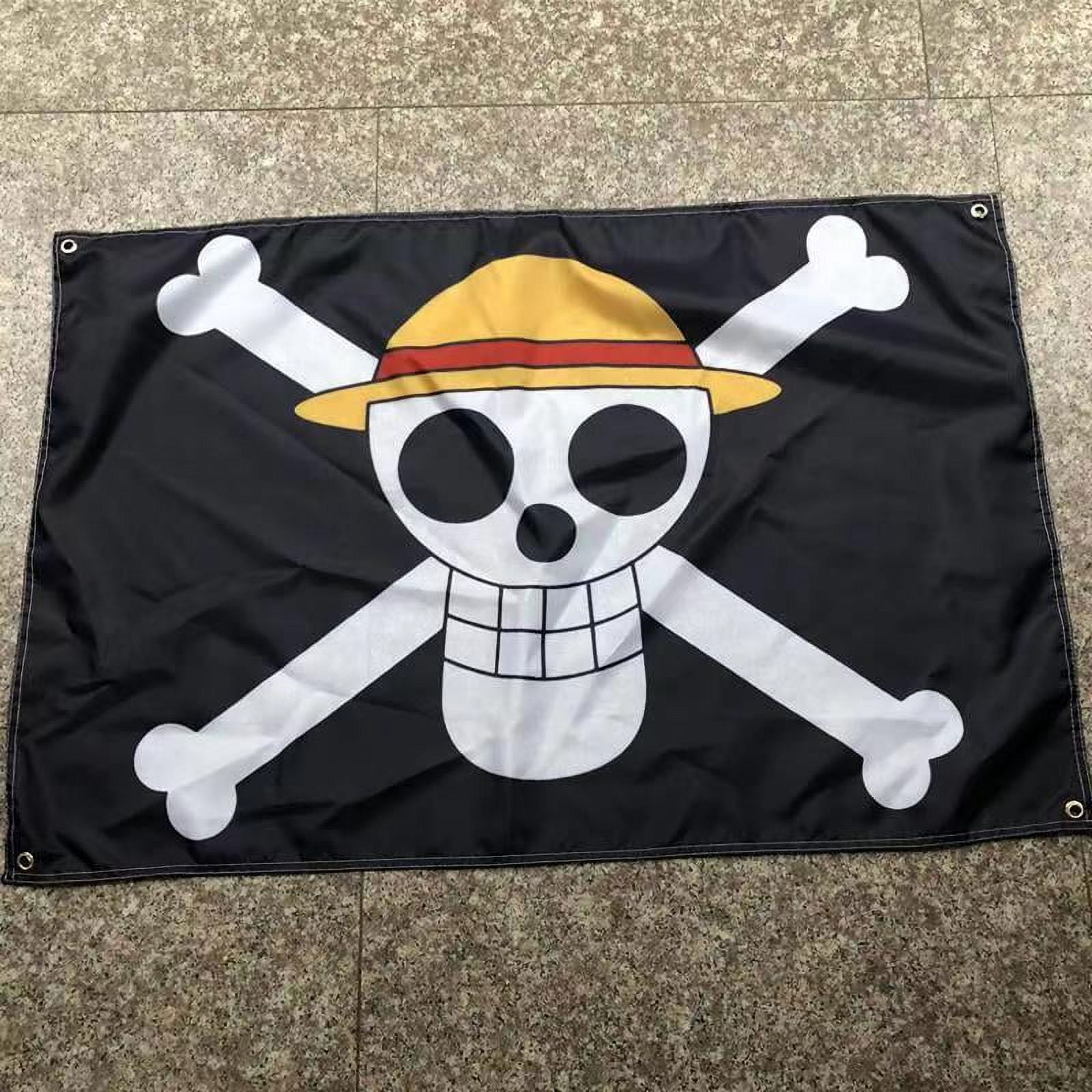 3jflag 3x5fts 90x150cm One Piece Monkey D. Luffy Skull Flag Hd Anime Print  Banner Flag Gift - Flags - AliExpress