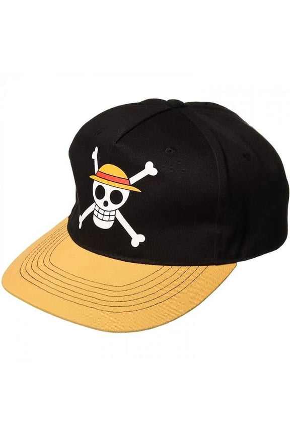 812113 Luffy Straw Hat Symbol Adjustable Snapback Hat