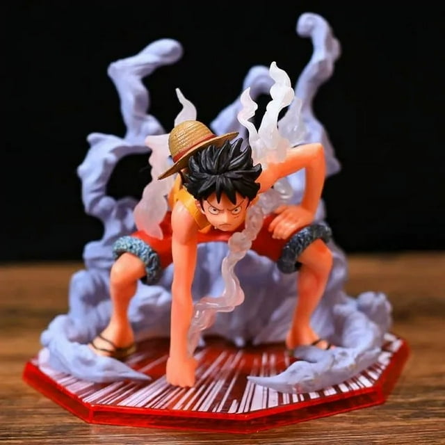 One Piece Action Figure Monkey D.Luffy Gear 2 Battle Anime Figure