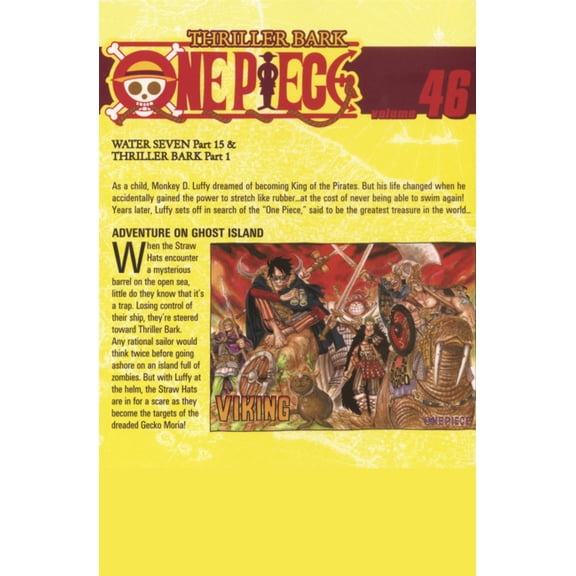 One Piece Adventure on Ghost Island. (One Piece, Vol. 46), (Hardcover)