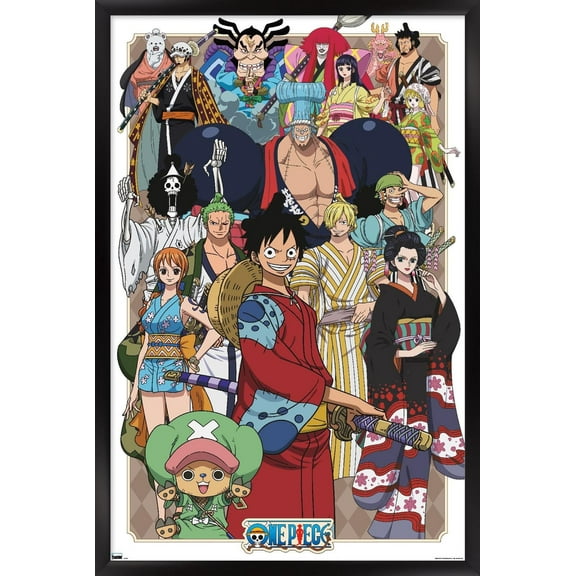 One Piece - Alliance Wall Poster, 14.725" x 22.375" Framed