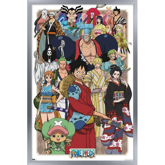 One Piece - Alliance Wall Poster, 22.375" x 34" Framed