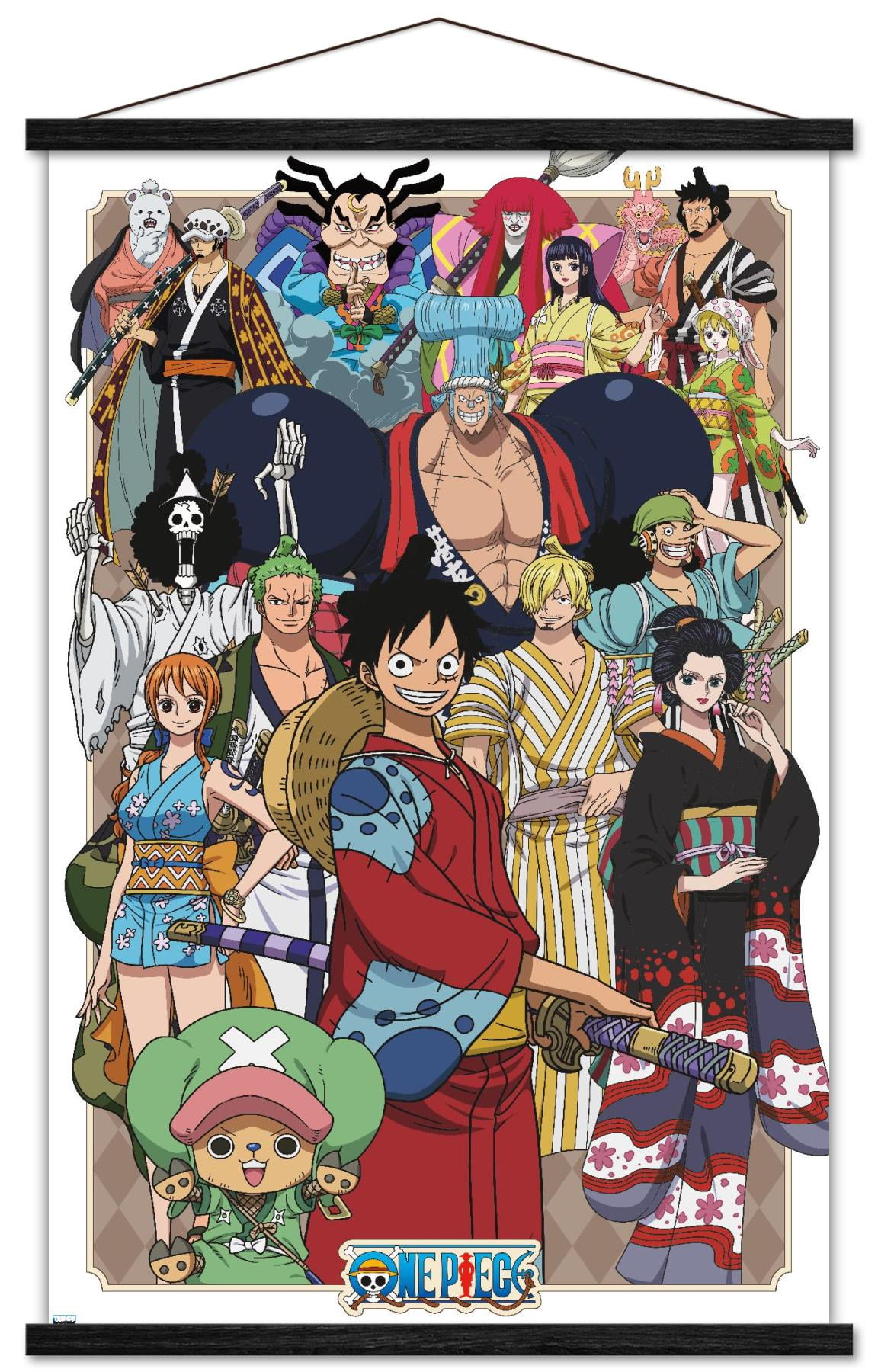 One Piece - Alliance Wall Poster with Magnetic Frame, 22.375" x 34