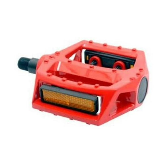 One Piece Alloy Body Pedal - Red