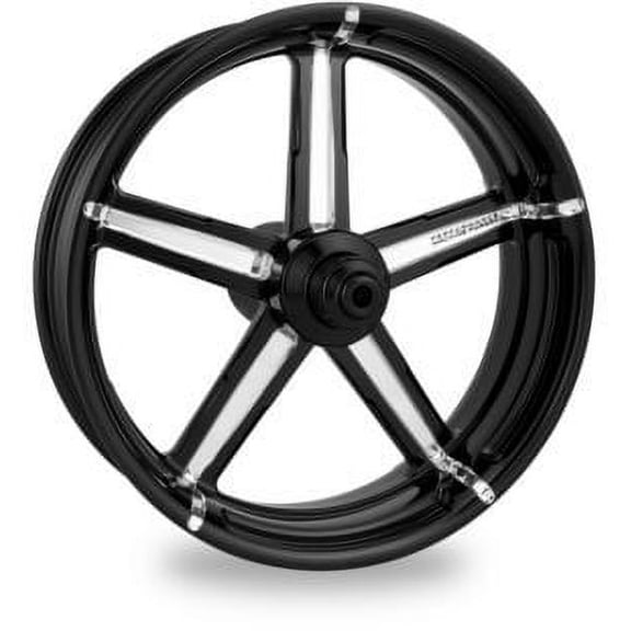 One-Piece Aluminum Front Wheel, 18in. x 5.5in. - Formula Platinum Cut