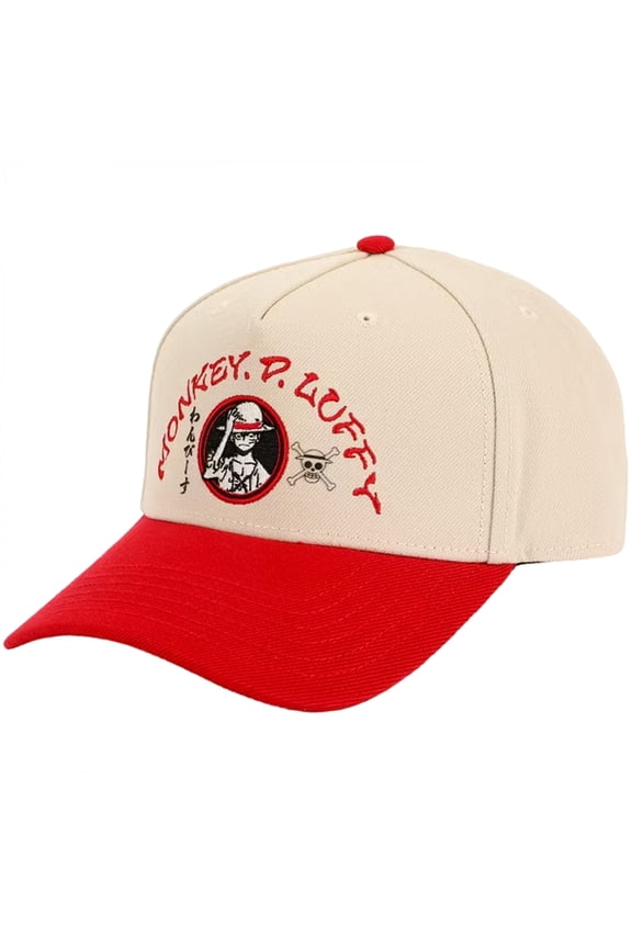 (Animated) Monkey D Luffy Embroidered Snapback Hat