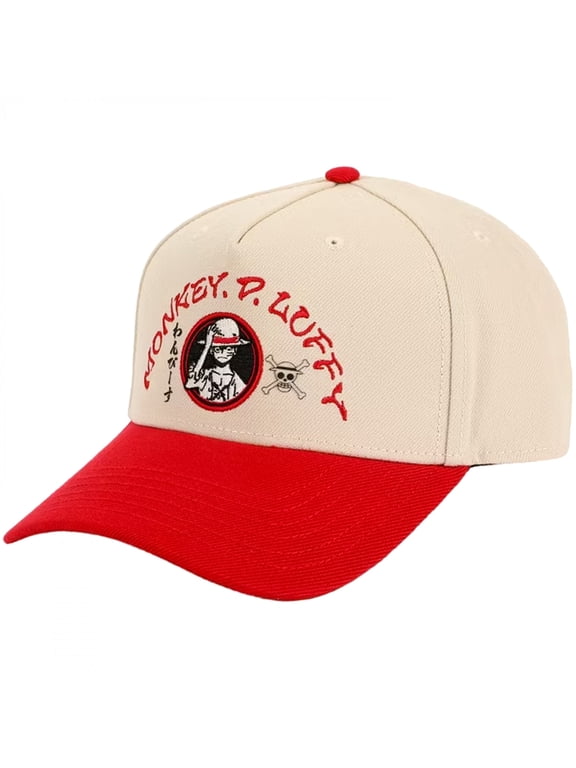 (Animated) Monkey D Luffy Embroidered Snapback Hat