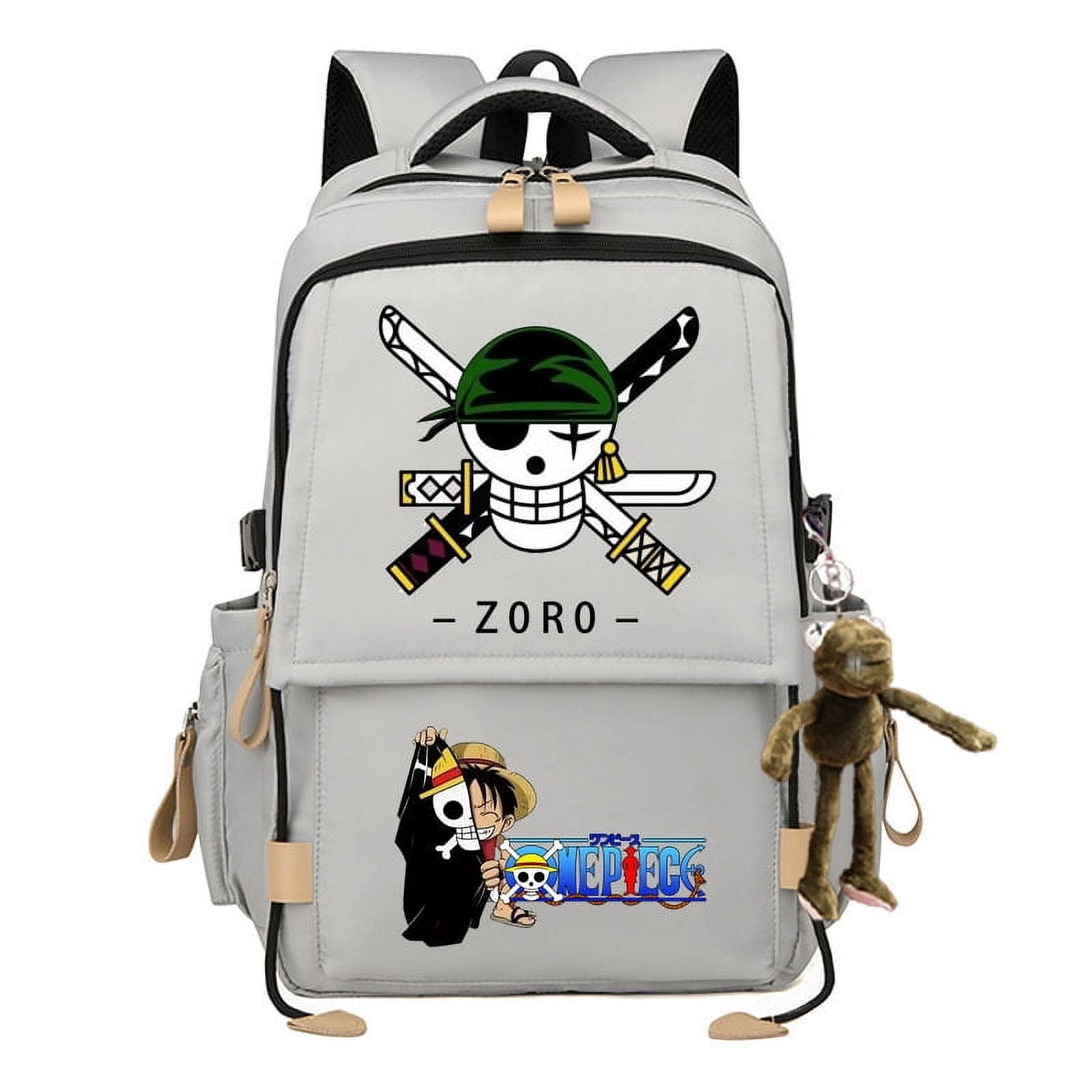 One Piece Anime Backpacks Cartoon Laptop Backpack Daypack 3D Printed ...