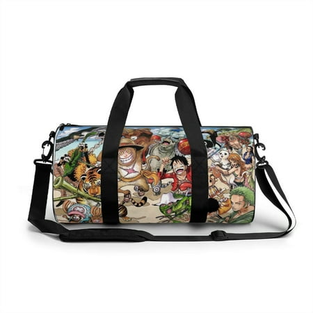 One Piece Anime Duffel Bag Women Gym Bag Men Gym Bag Hand Luggage Bag, Large Capacity - Gift for Boys and Girls