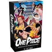 One Piece Assault on Marineford | Board Game | from TOPI Games | Assemble Your Pirate Crew and Sail The High Seas with Luffy and The Strawhats | 2-8 Players | 30-45 Min | Ages 7+