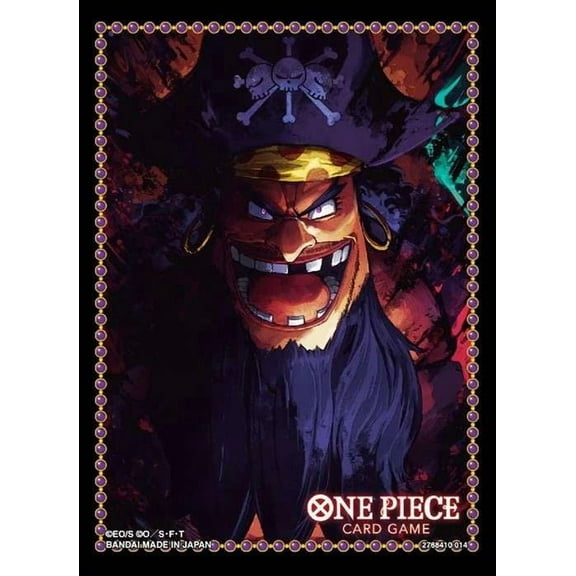 One Piece Assortment 10 Marshall D Teach Card Sleeves