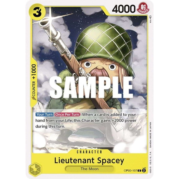 One Piece Awakening of the New Era Common Lieutenant Spacey OP05-107