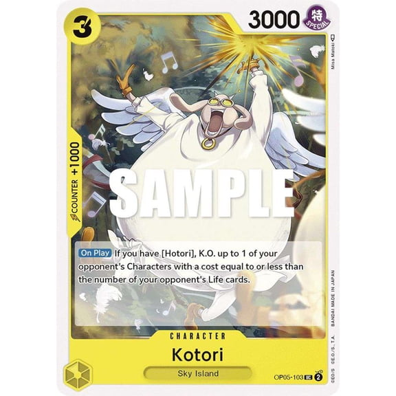 One Piece Awakening of the New Era Uncommon Kotori OP05-103