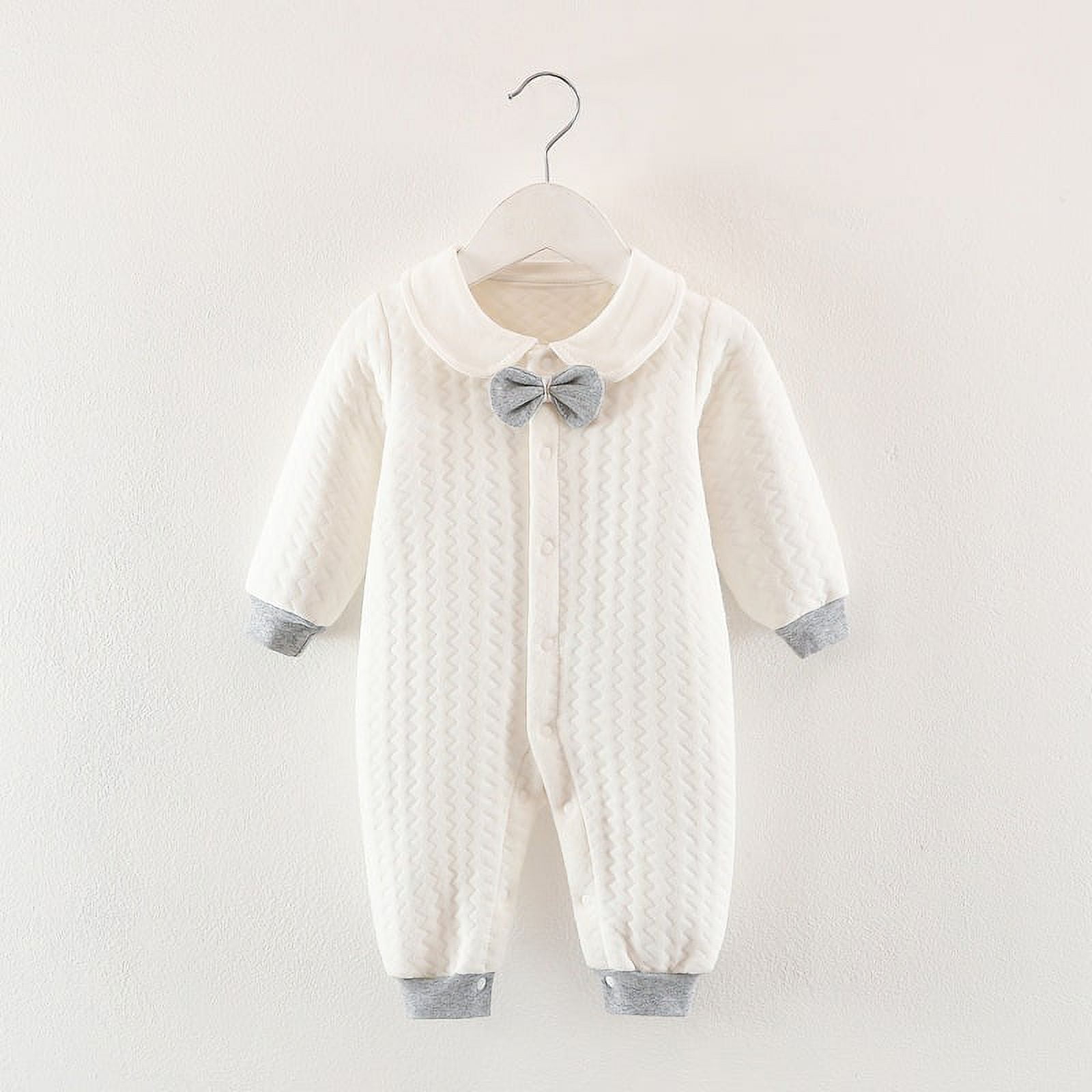 One Piece Baby Clothing Baby Sleeping Bag Cotton Triple Warm Clothes Baby Wearable Blanket Thickening Climbing Clothes Jumpsuit
