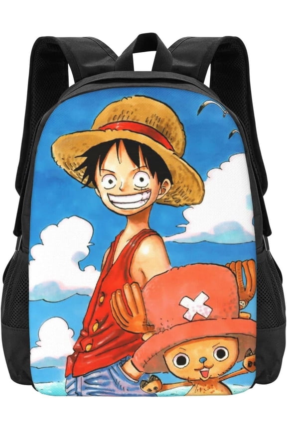 One Piece Backpack Large Capacity Storage Wear Resistant Waterproof Student PC Storage Bags Rucksack A73