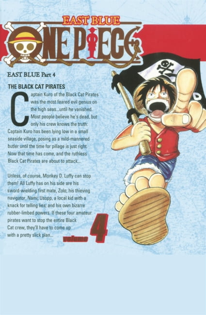 One Piece Black Cat Pirates. (One Piece, Vol. 4), (Hardcover)